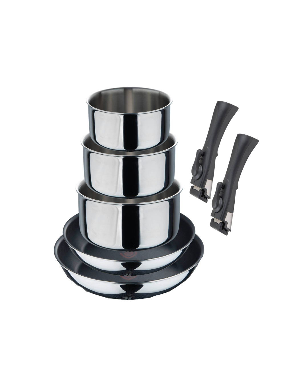 PACK 2 SARTENES + 3 CAZOS + 2 MANGOS