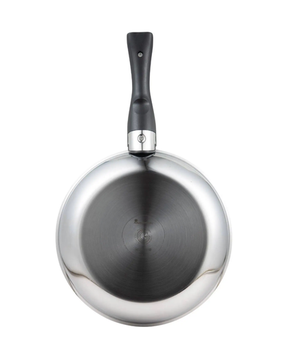 2 Sartenes 24/26 cm Acero Inox + Mango extraíble