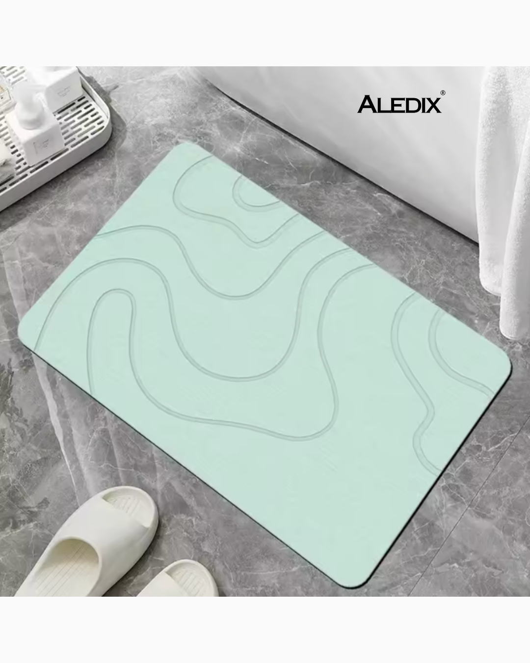 Alfombra Baño de Diatomita de 40x60cm