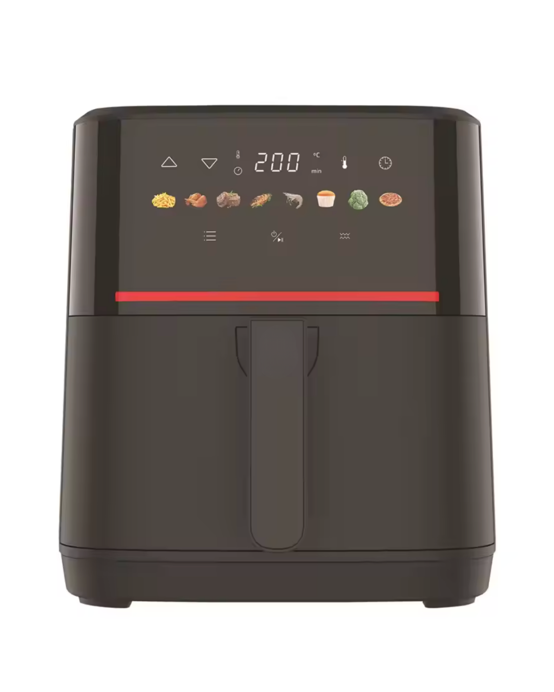 Freidora de Aire XTRA de 6.5L y 2200W con Pantalla Táctil