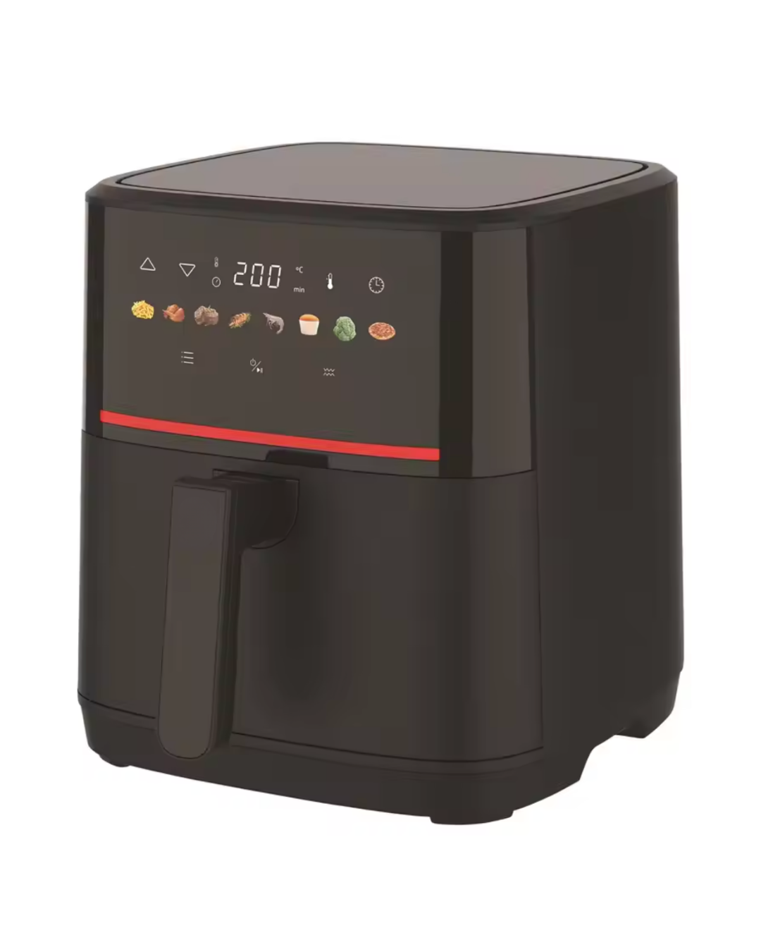 Freidora de Aire XTRA de 6.5L y 2200W con Pantalla Táctil