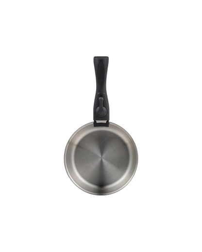 3 cazos 16/18/20 cm Acero Inox  + mango extraible