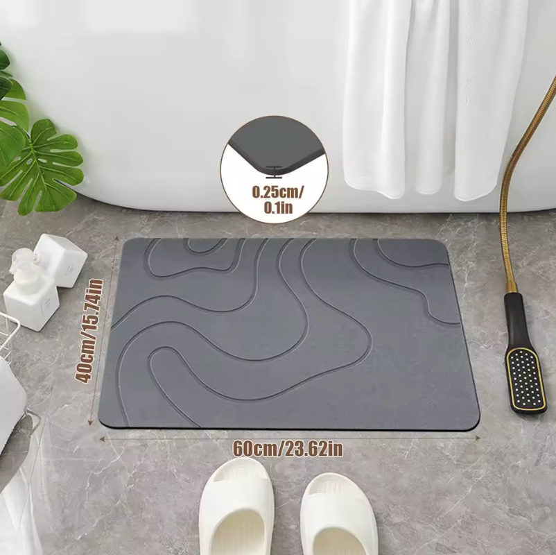 Alfombra Baño de Diatomita de 40x60cm