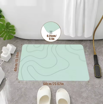 Alfombra Baño de Diatomita de 40x60cm